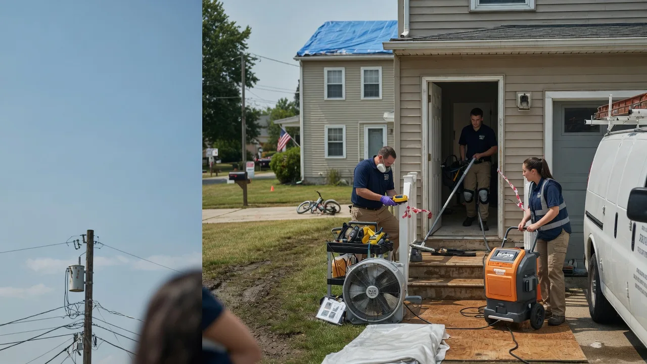 Water Damage Repair in Stoutsville, OH near me